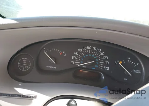 2001 Buick Century Custom z USA, uszkodzony, nr VIN 2G4WS52J111259282